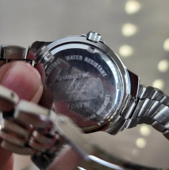 Guess Watches  Waterpro Stainless Steel wrist  7" - Picture 4 of 7